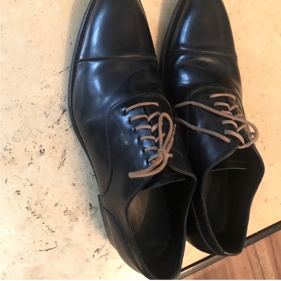 campanile shoes Oxford Wingtip Lace Up Size 12 Made In Italy - Picture 8 of 12